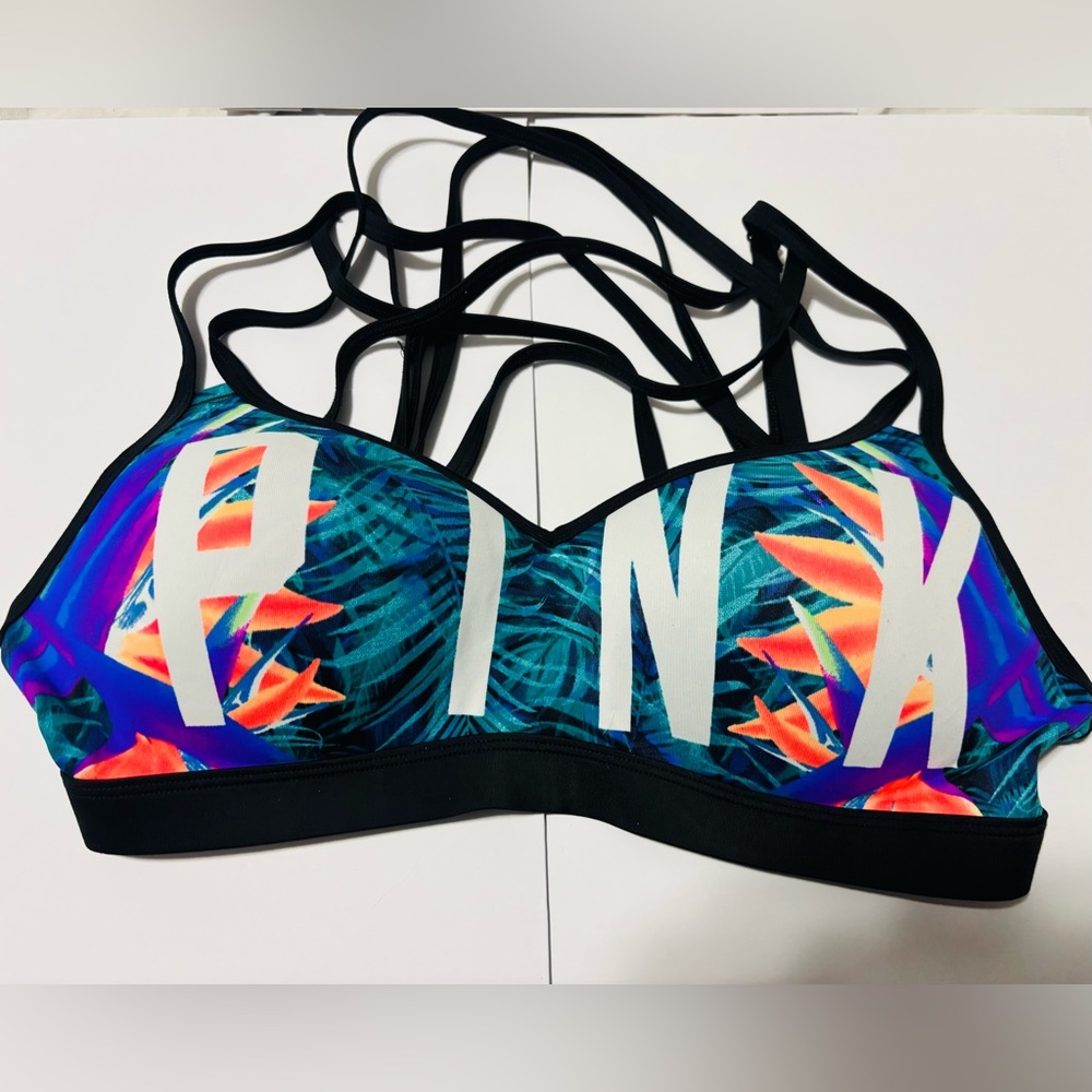 Victoria's Secret PINK Ultimate Strappy Push-Up Sports Bra